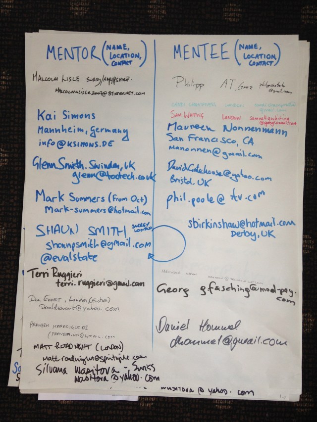 Mentorship Programme Volunteers